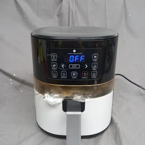 COOK'S ESSENTIALS 4L AIR FRYER IN BLACK