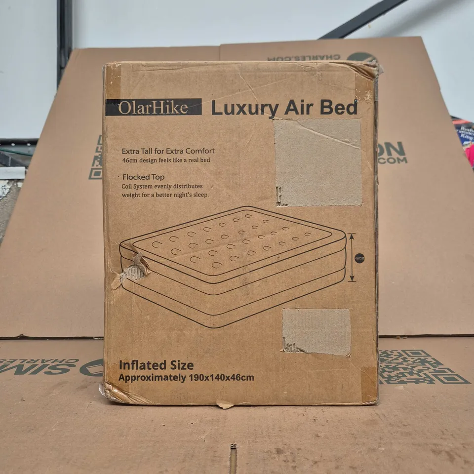 OLARHIKE LUXURY AIR BED – 190X140X46 CM