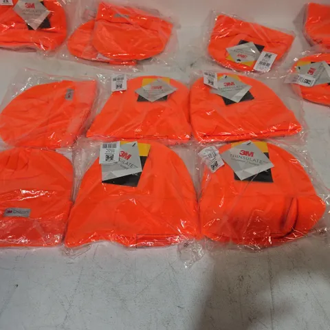 LOT OF 12 BRAND NEW 3M THINSULATE HI-VIS BEANIES