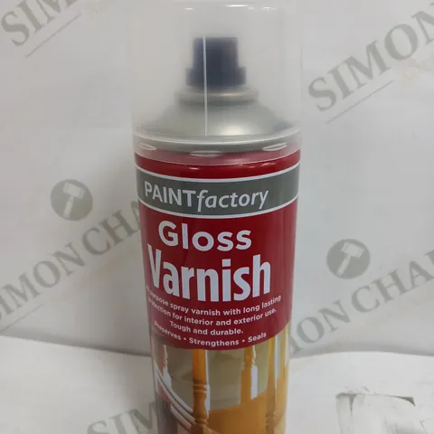 BOX OF 12 X PAINT FACTORY GLOSS VARNISH