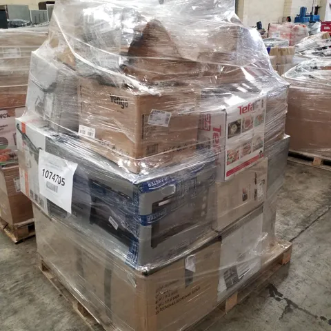PALLET OF APPROXIMATELY 21 UNPROCESSED RAW RETURN HOUSEHOLD AND ELECTRICAL GOODS TO INCLUDE;