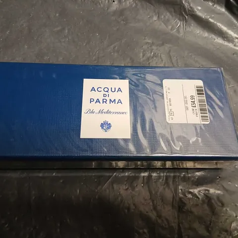 BOXED AND SEALED ACQUA DI PARMA BLU MEDITERRANEO MINATURES SET