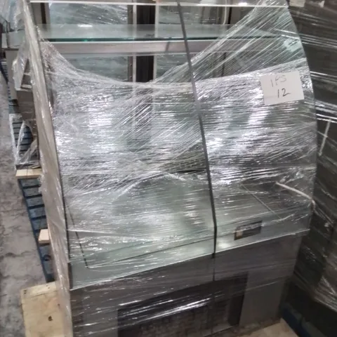 STAINLESS STEEL COMMERCIAL COLD DISPLAY FRIDGE/COUNTER
