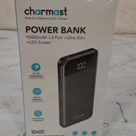 SEALED CHARMAST 10400MAH POWER BANK