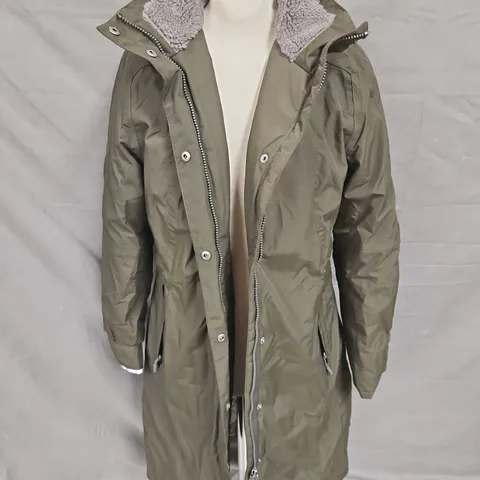 SEASALT CORNWALL JANELLE COAT IN WOODLAND SIZE 12 REGULAR