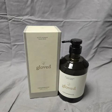 BOXED GLOVED ACTIVE-HYDRATE HAND WASH – CEDARWOOD
