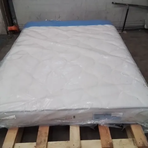QUALITY BAGGED DOUBLE 135cm AIRSPRUNG LUXURY QUILTED MEDIUM MATTRESS