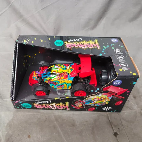 REMOTE CONTROL CAR – GRAFFITI DESIGN, BOXED (AGE 6+)