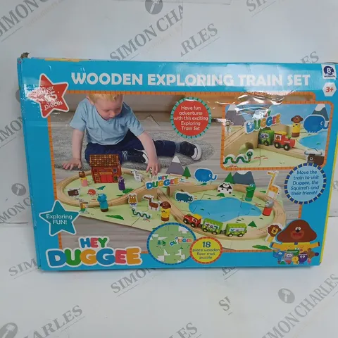 BOXED AND SEALED HEY DUGGEE TRAIN SET 