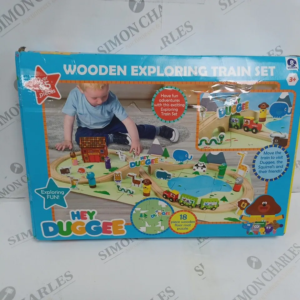 BOXED AND SEALED HEY DUGGEE TRAIN SET  RRP £29.99