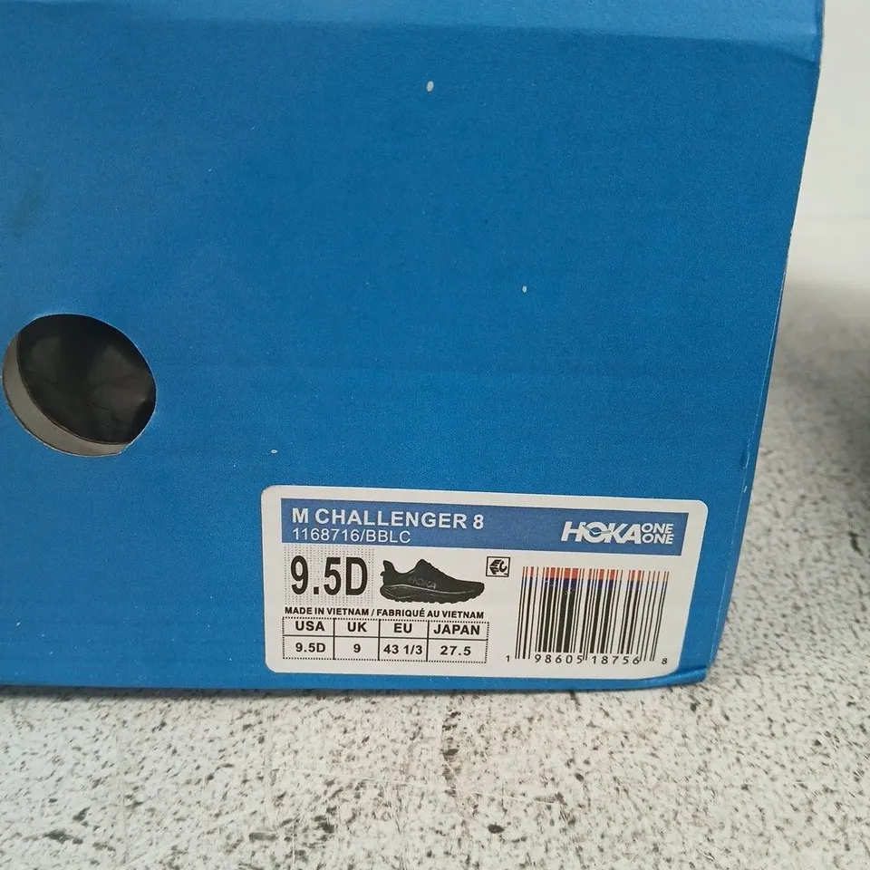 HOKA CHALLENGER 8 MEN’S RUNNING SHOES – UK 9 (US 9.5) BLACK