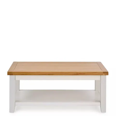 HAMILTON COFFEE TABLE - CONTAINS SOLID WOOD