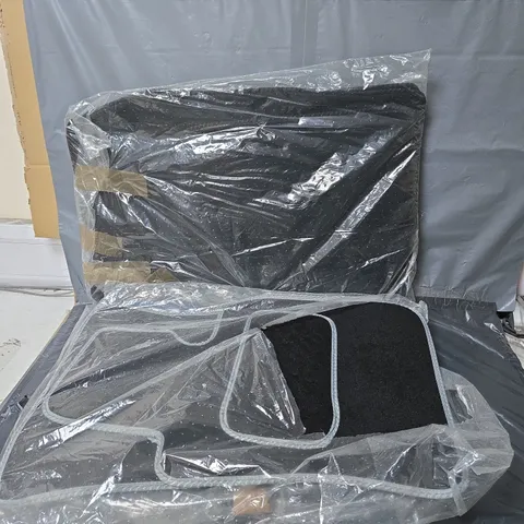 3 UNBRANDED CAR FLOOR MATS - MODEL UNSPECIFIED