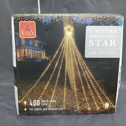 BOXED THREE KINGS 3 METER SHOOTING STAR LIGHT 