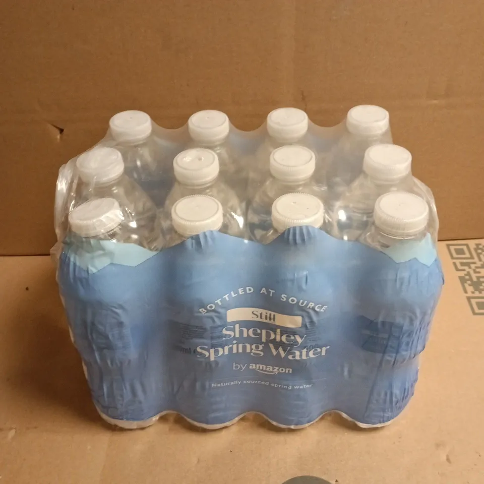 SHEPLEY SPRING WATER BULK PACK – 12 X 500ML STILL BOTTLES 