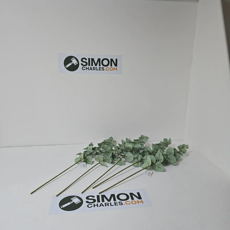 APPROXIMATELY 5 X ARTIFICIAL EUCALYPTUS STEMS