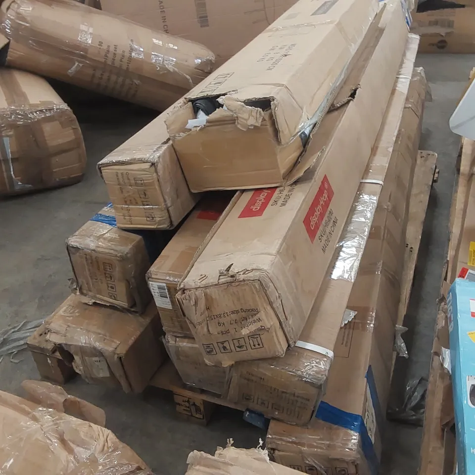 PALLET CONTAINING ASSORTED CONSUMER PRODUCTS/FURNITURE PARTS ECT