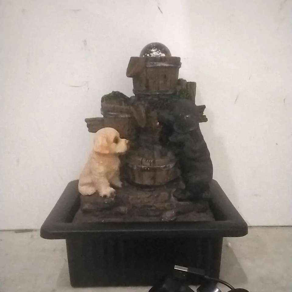 BOXED AROMA PLAYFUL PUPS FOUNTAIN 