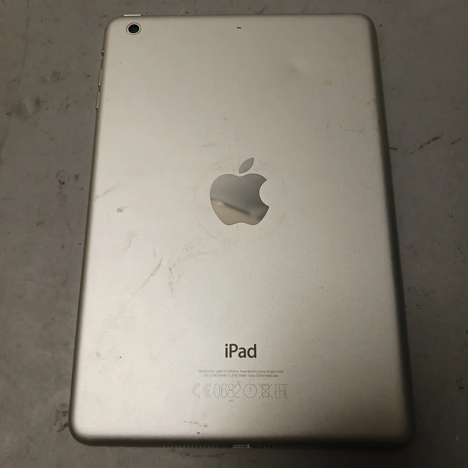 UNBOXED APPLE IPAD MODEL A1489