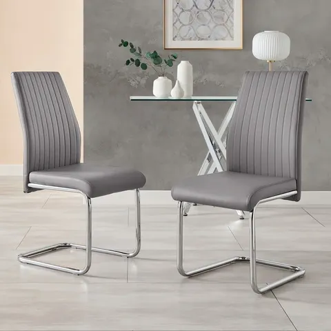 BOXED LOREN DINING CHAIRS SET OF 2