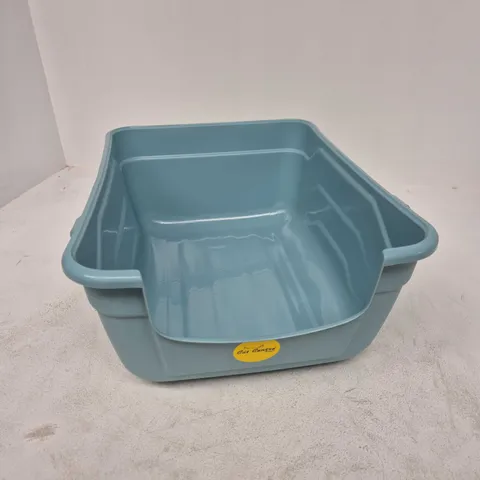 CAT CENTRE DIRECT LITTER TRAY BASE IN BLUE