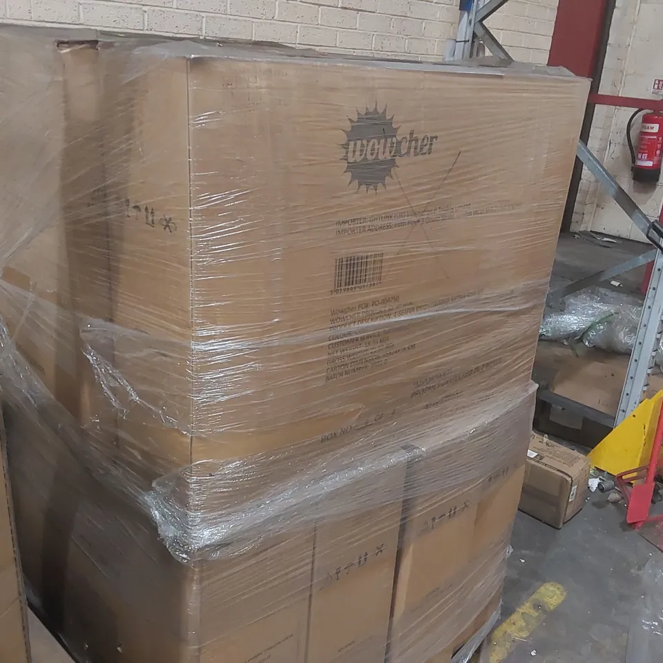 PALLET CONTAINING ASSORTED WOWCHER FURNITURE PARTS