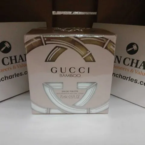BOXED GUCCI BAMBOO EAU DE TOILETTE SPRAY 75ML 