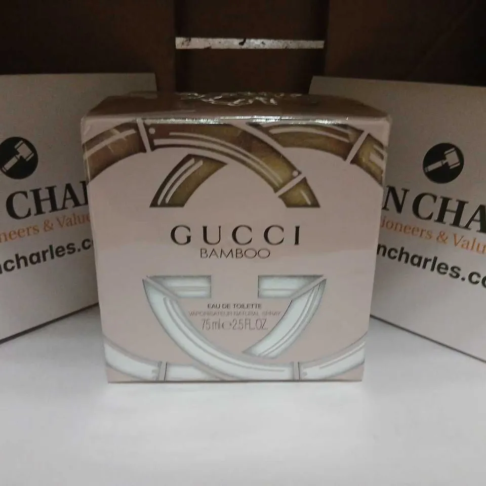 BOXED GUCCI BAMBOO EAU DE TOILETTE SPRAY 75ML