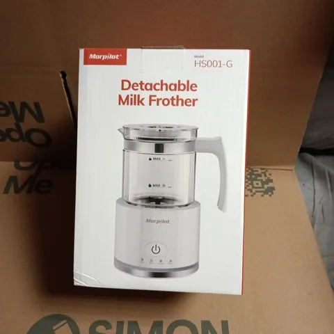 MORPILOT DETACHABLE MILK FROTHER HS001-G – BOXED