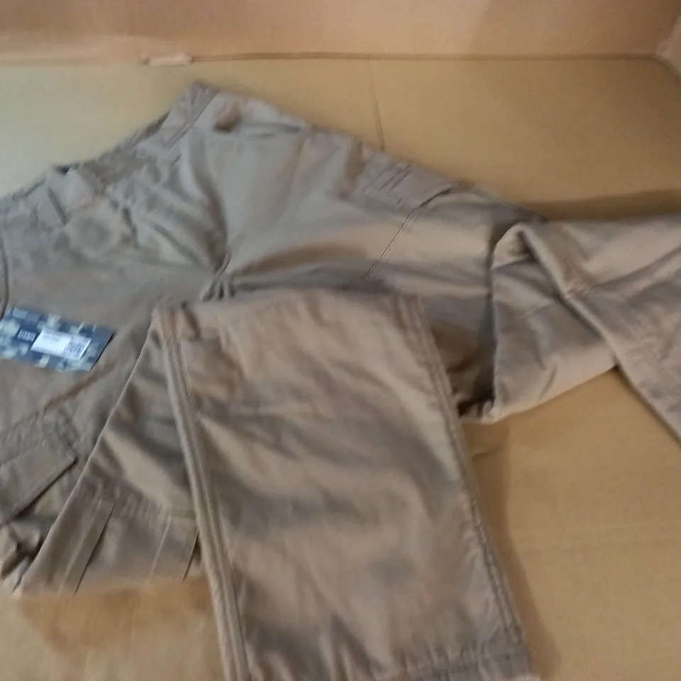 CQR TACTICAL SERIES FLEECE LINED TROUSERS IN LIGHT BROWN - W32 / L34