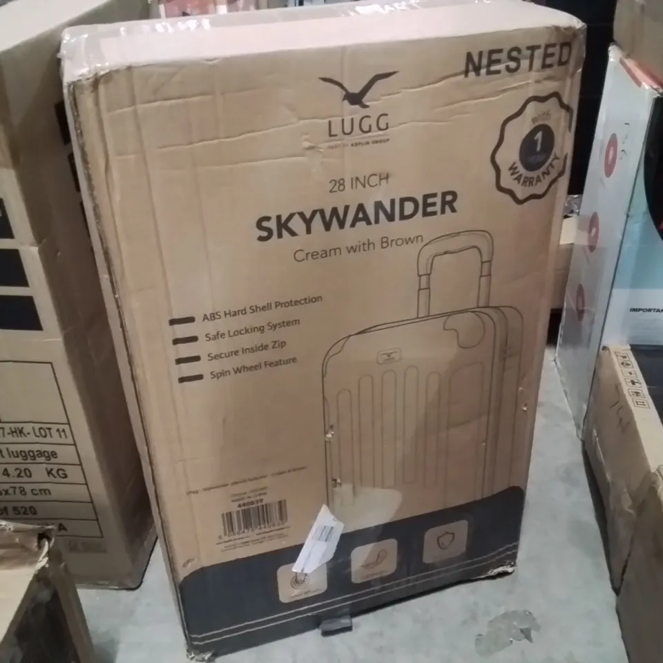 BOXED LUGG - SKYWANDER CREAM & BROWN