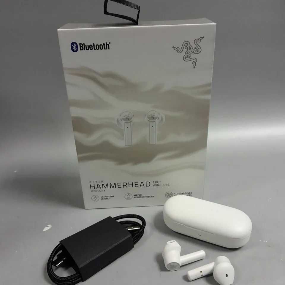 5 X BOXED RAZER HAMMERHEAD MERCURY TRUE WIRELESS EARPHONES