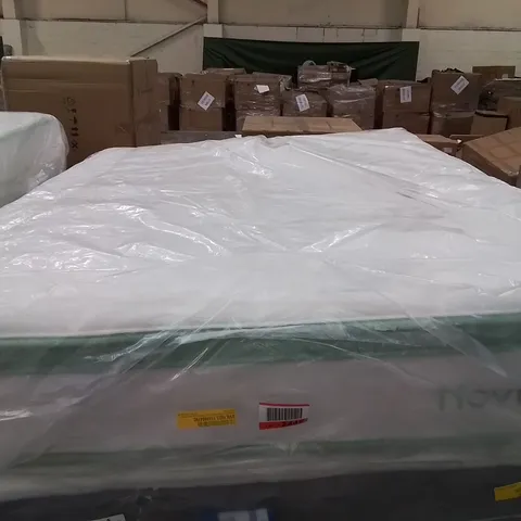 QUALITY BAGGED NOVILLA 25CM ORTHOPEDIC MEMORY FOAM POCKET SPRUNG DOUBLE MATTRESS