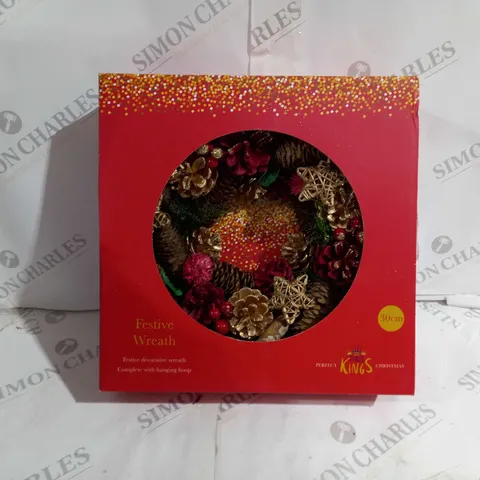 THREE KINGS FESTIVE WREATH
