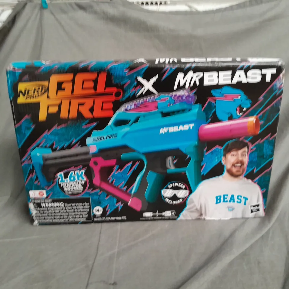 BOXED NERF PRO GELFIRE MR BEAST