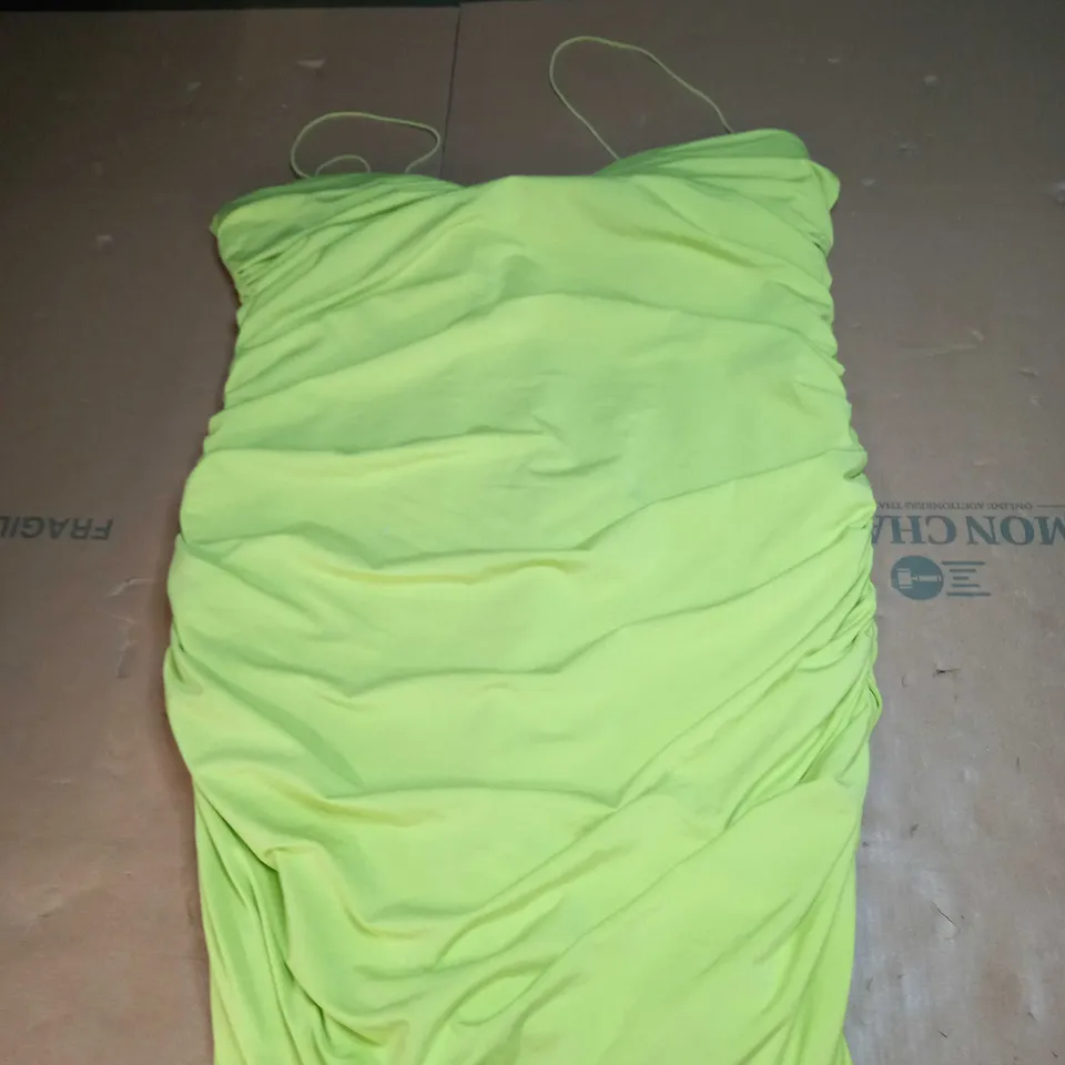 OH POLLY RUCHED MINI DRESS SIZE UNSPECIFIED