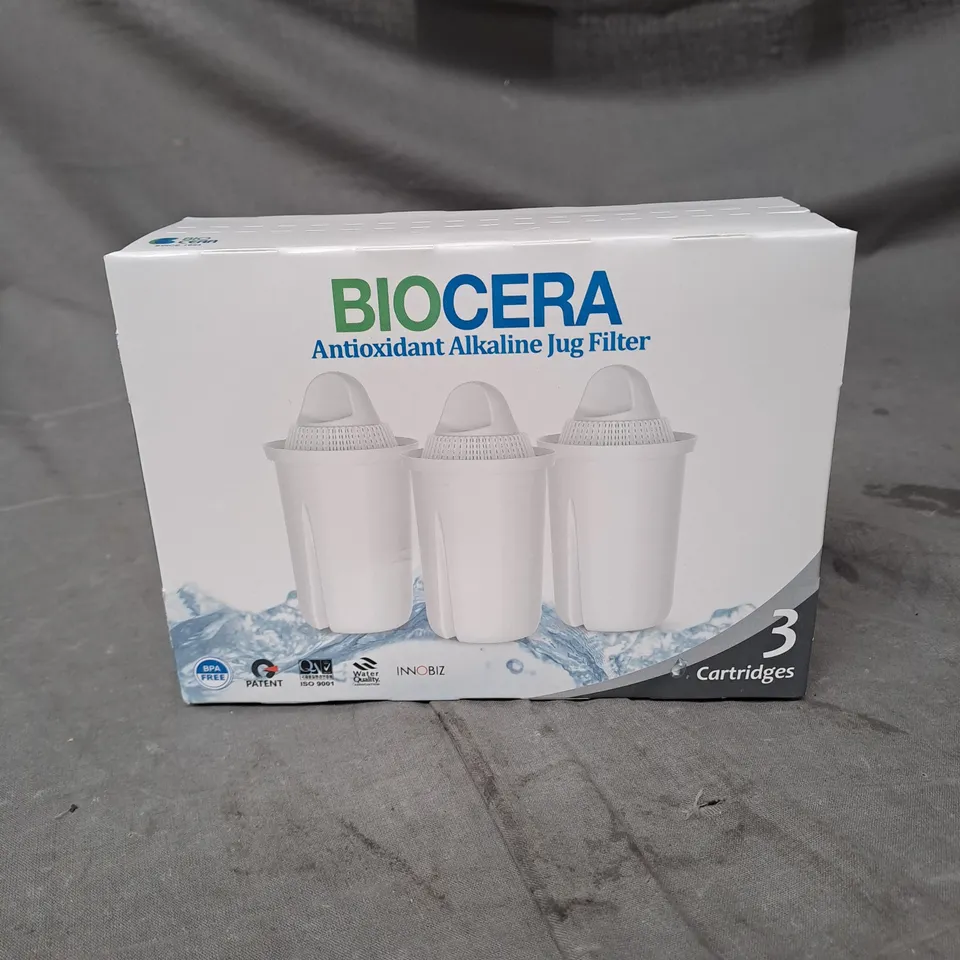 SEALED BIOCERA ANTIOXIDANT ALKALINE JUG FILTERS