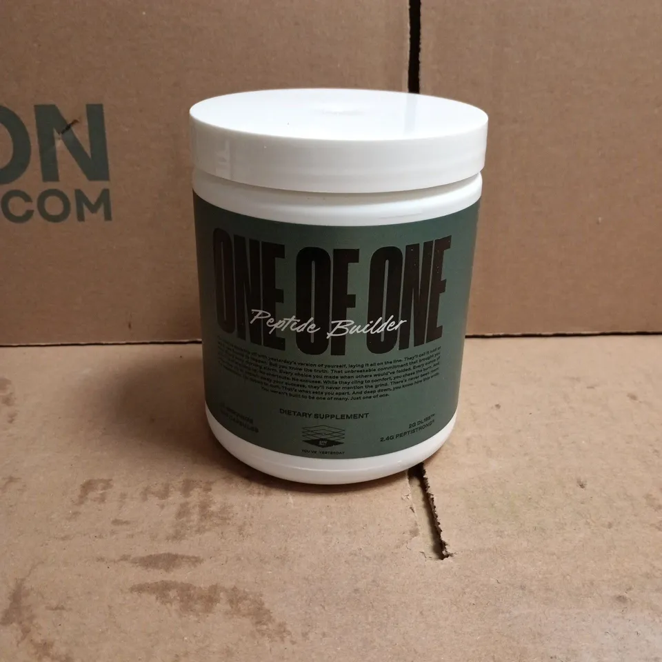 ONE OF ONE PEPTIDE BUILDER 240 CAPSULES DIETARY SUPPLEMENT