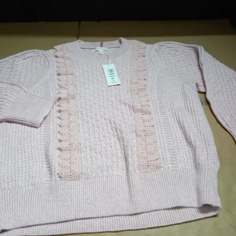 PER UNA PINK KNITTED JUMPER - 20