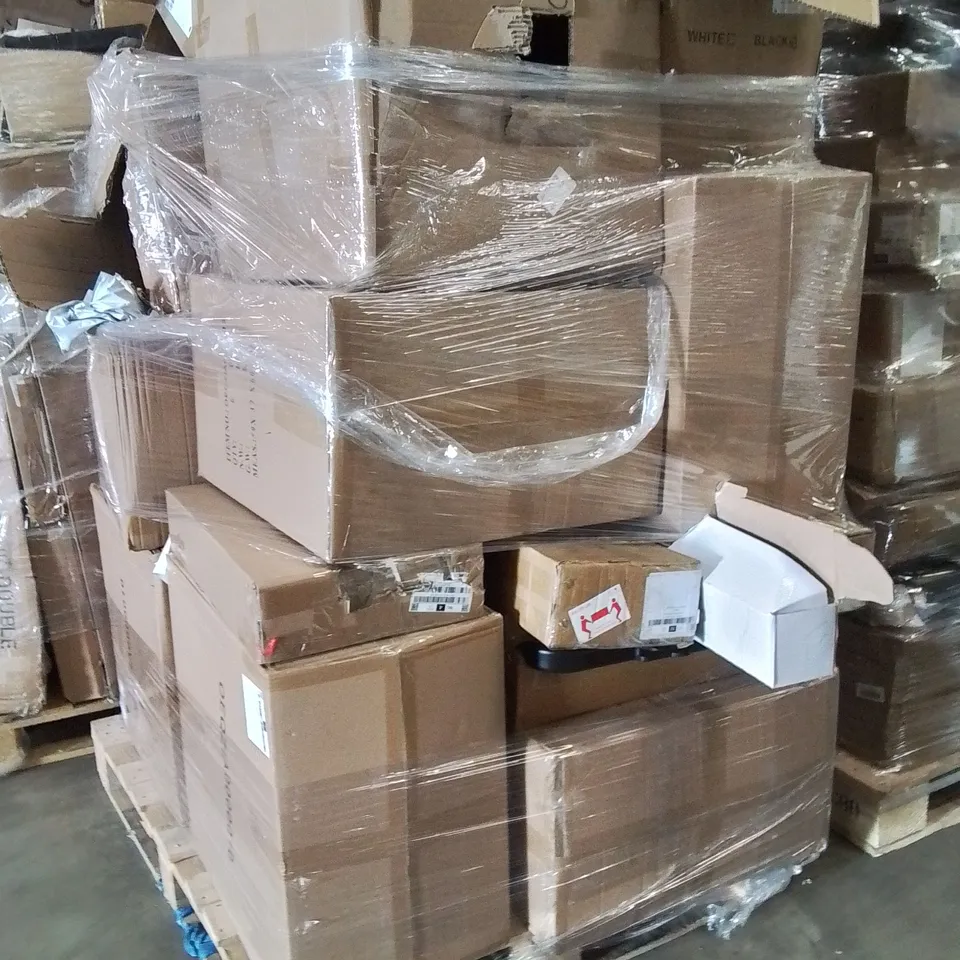 PALLET OF ASSORTED HOUSEHOLD GOODS AND PRODUCTS TO INCLUDE;FOLDER,CUSHION,GAS LIFT PEDAL 