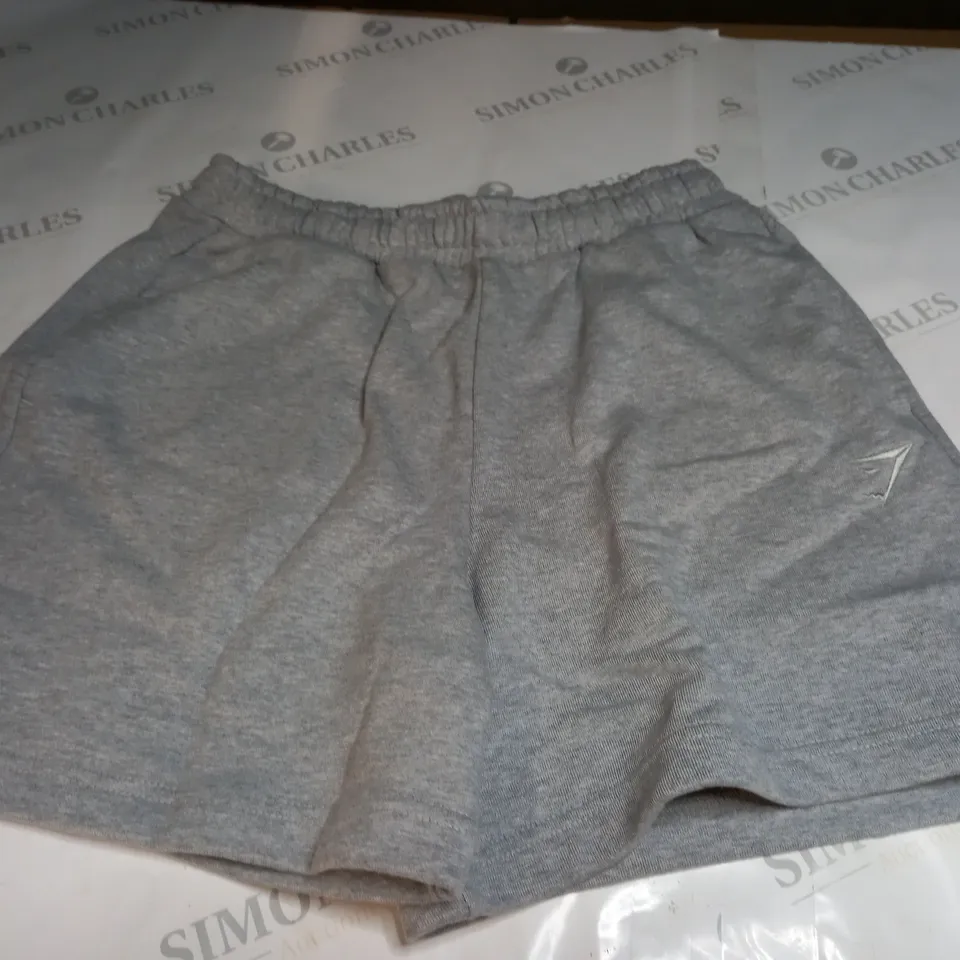 GYMSHARK FLEECED TRANING SHORTS SIZE S