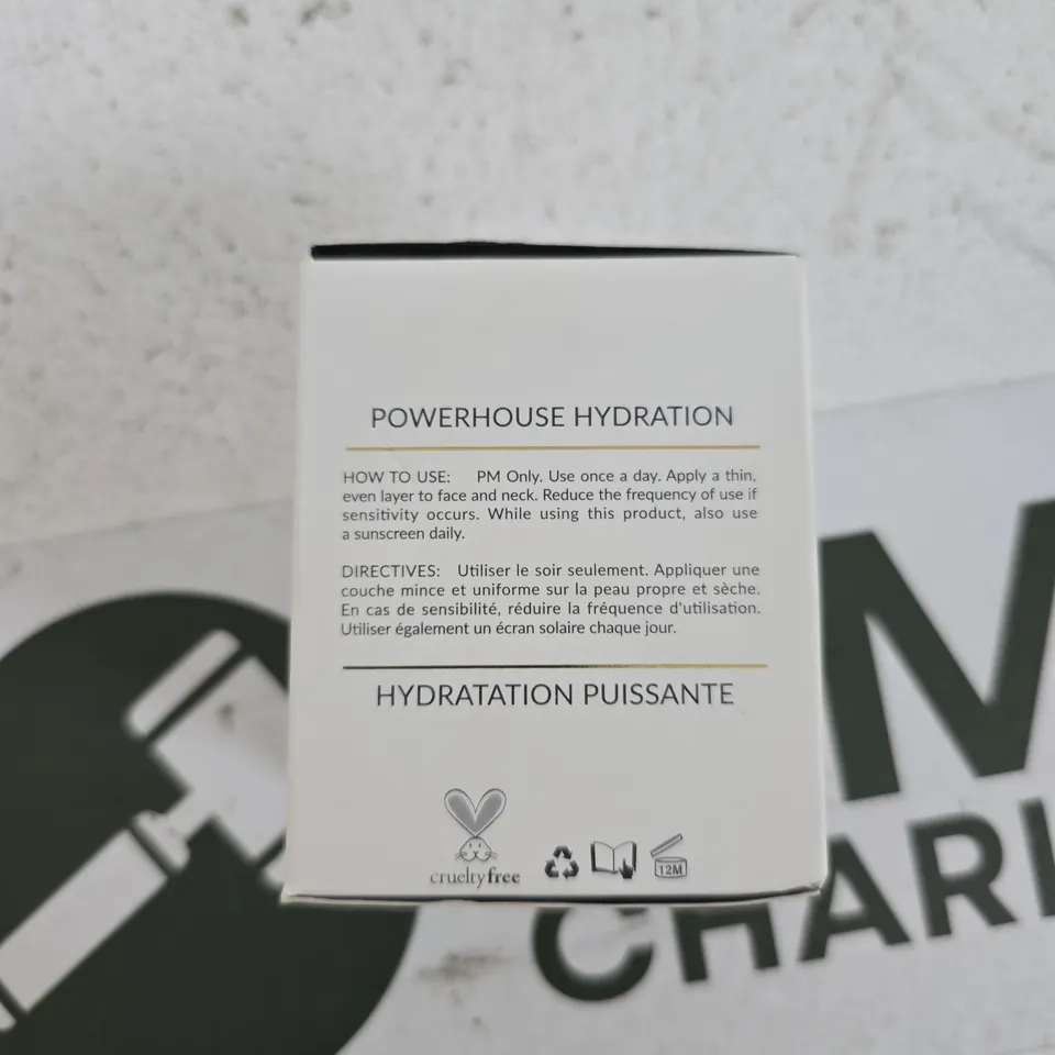 KATE SOMERVILLE POWERHOUSE HYDRATION +RETINOL VITAMIN C MOISTURISER – 50ML, BOXED