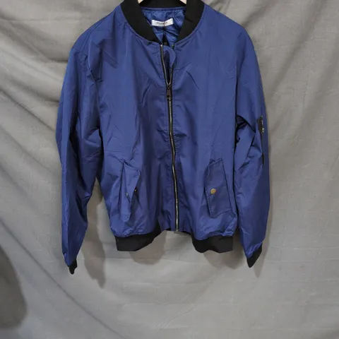 ZEAGOO BOMBER JACKET – BLUE, SIZE L
