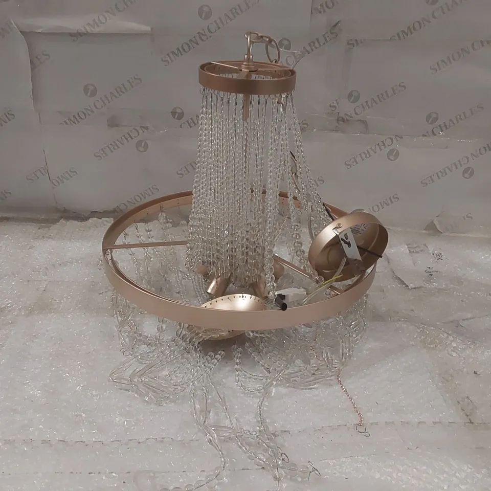 DESIGNER 5 LIGHT EMPIRE CHANDELIER