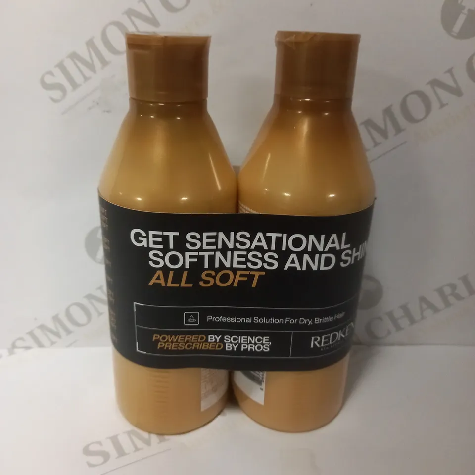 REDKEN ALL SOFT SHAMPOO & CONDITIONER DUO