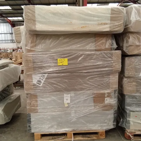 PALLET OF ASSORTED DESIGNER DIVAN BASES, SIZES AND SETS VARY