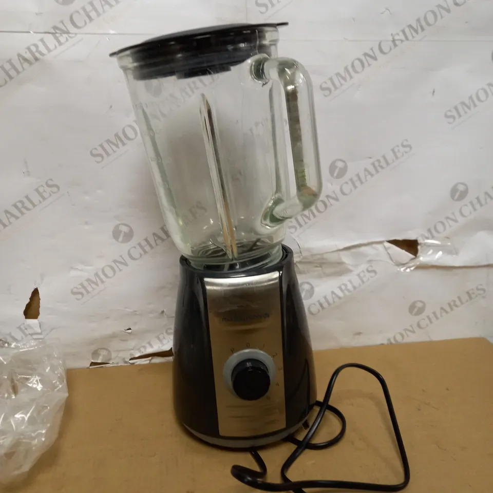 MORPHY RICHARDS TOTAL CONTROL GLASS TABLE BLENDER