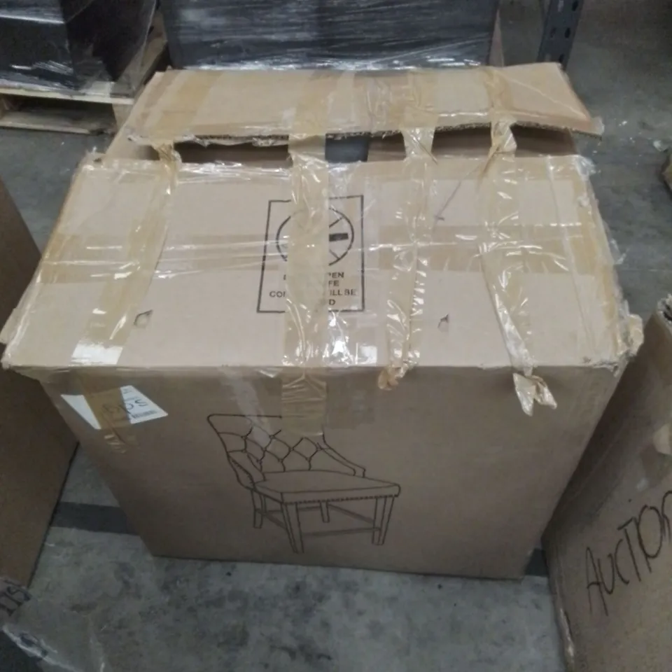 BOXED PAIR OF WARWICK BAR STOOLS - GREY/OAK (1 BOX)