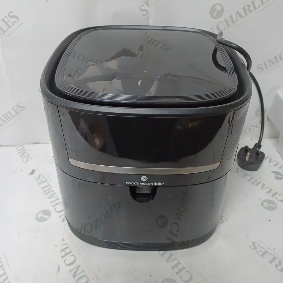 COOK'S ESSENTIALS 4L AIR FRYER BLACK