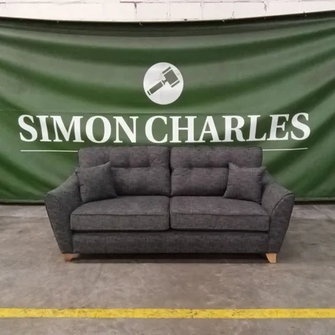 HALSTOW 3 SEATER FABRIC SOFA